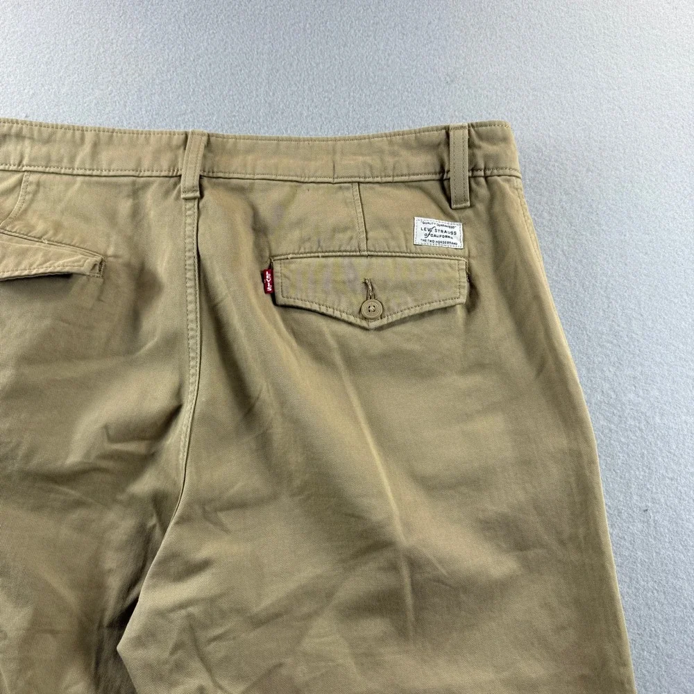 Levi's XX Chino Mens 34x34 Tan Authentic Relaxed Fit Pants